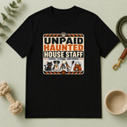 Unpaid Haunted House Staff Halloween Pet T-Shirt