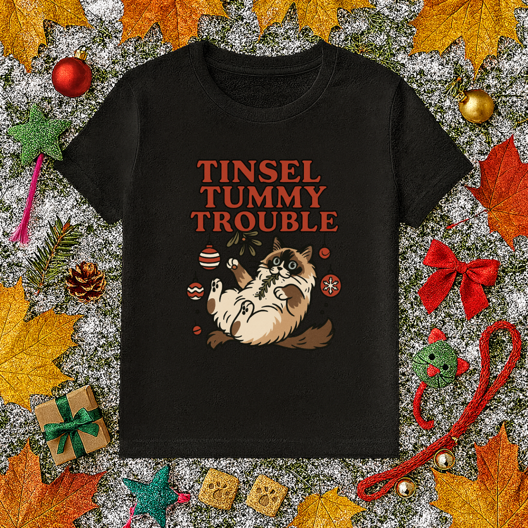 Tinsel Tummy Trouble