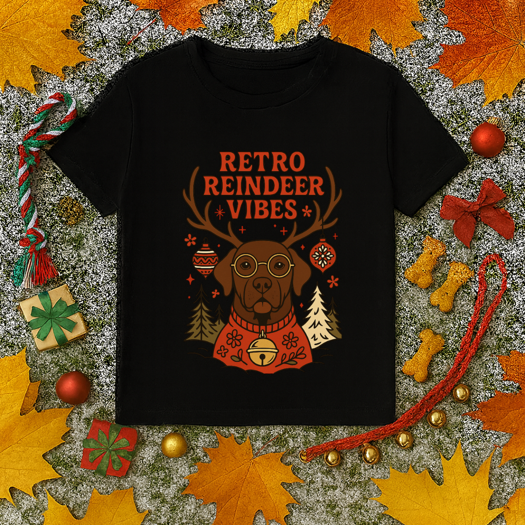 Retro Reindeer Vibes