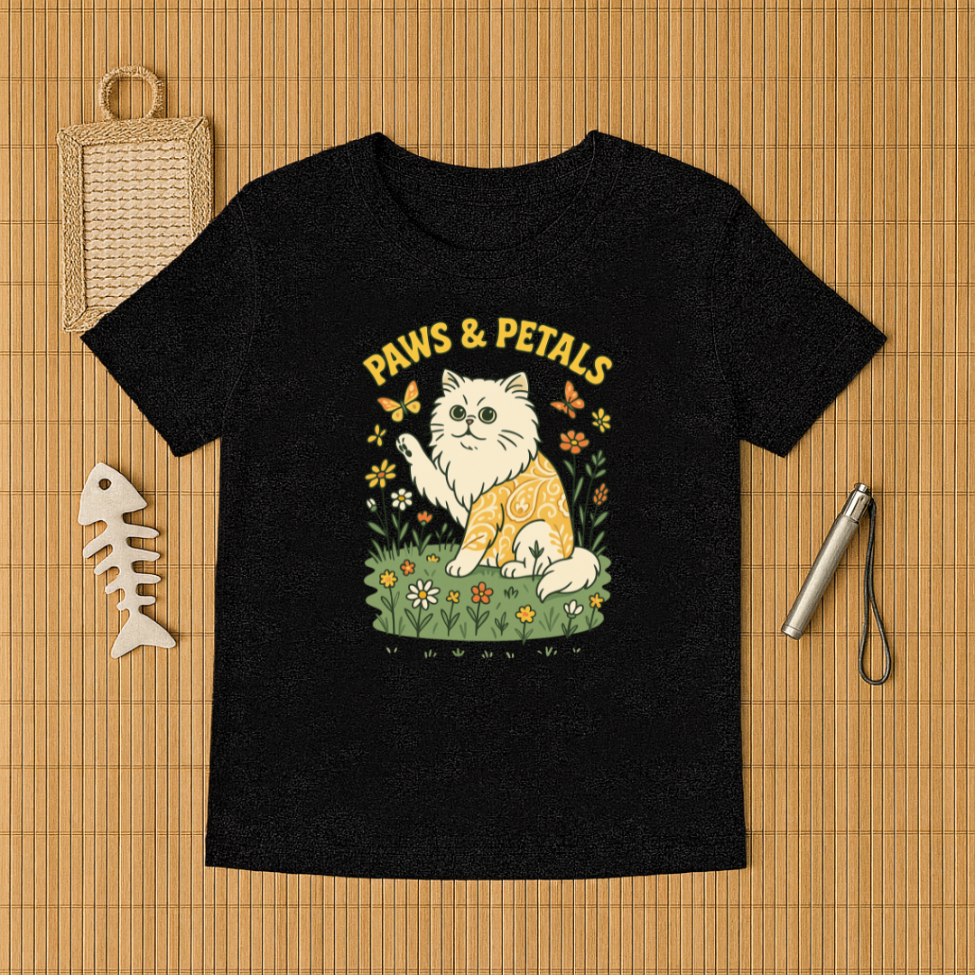 Paws & Petals Cat