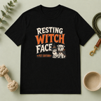 Resting Witch Face Pet Edition Halloween T-Shirt