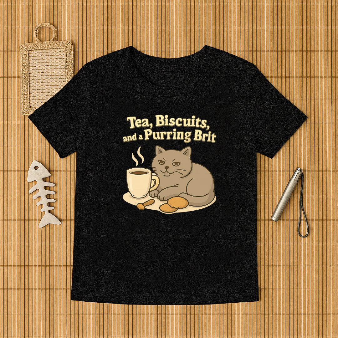 Tea, Biscuits, and a Purring Brit