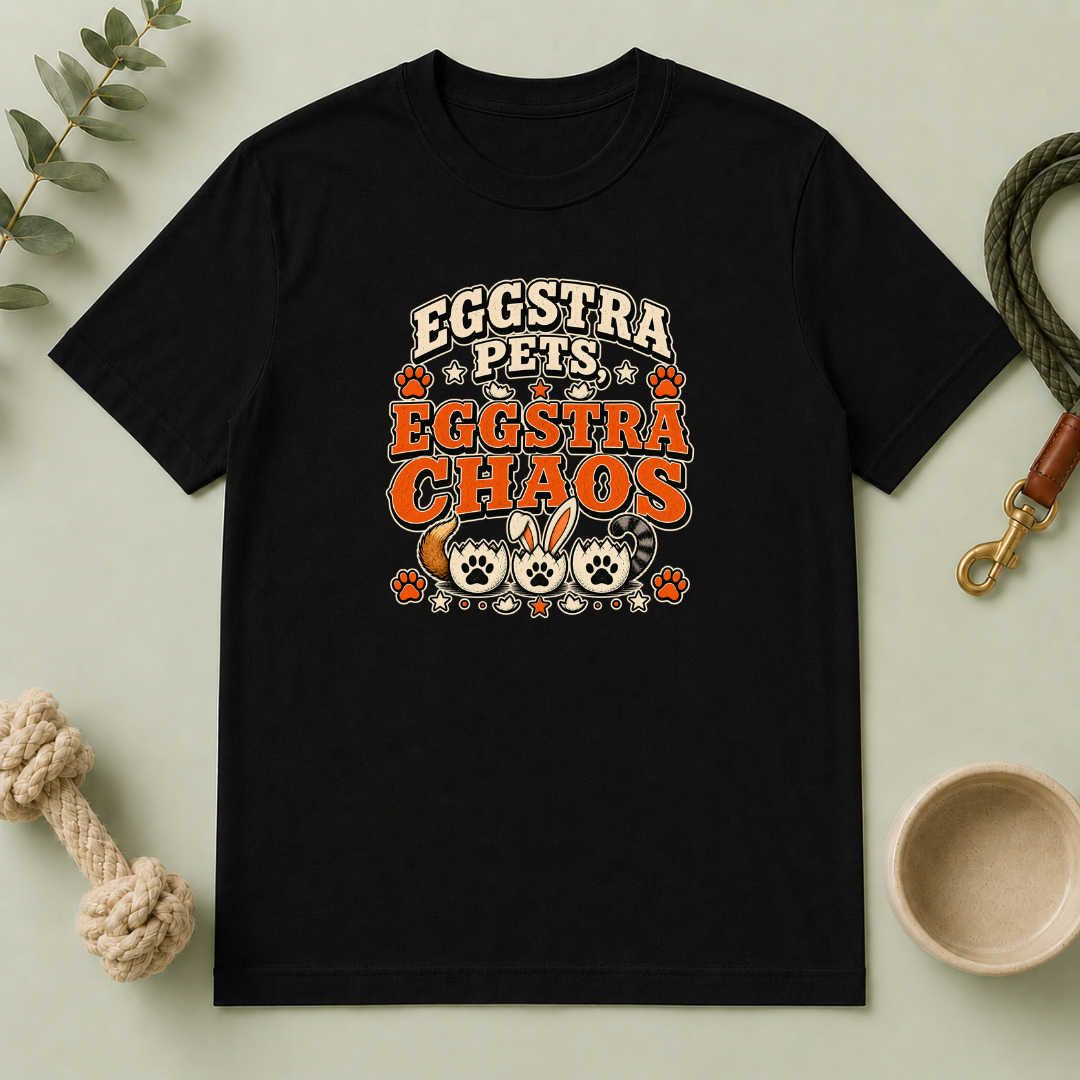 Eggstra Pets, Eggstra Chaos Easter Tee