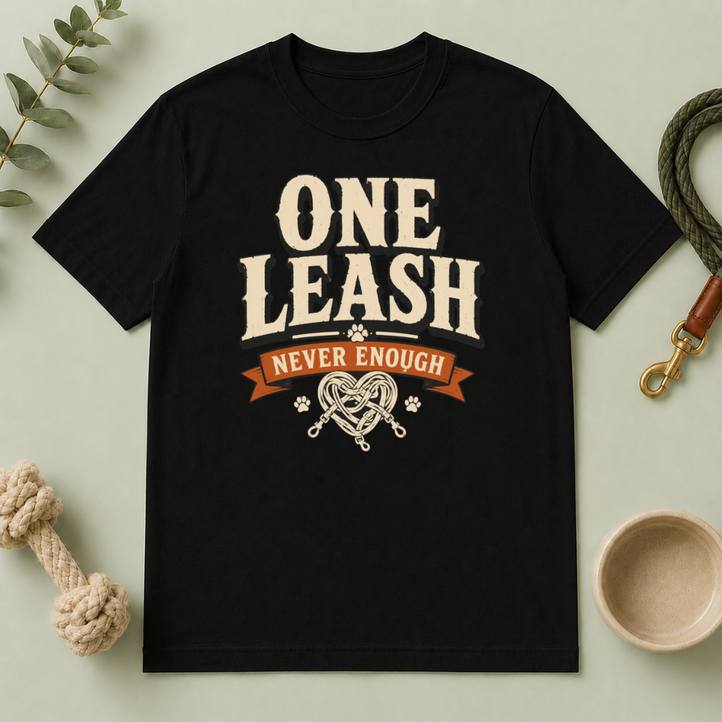 One Leash Is Never Enough Tee