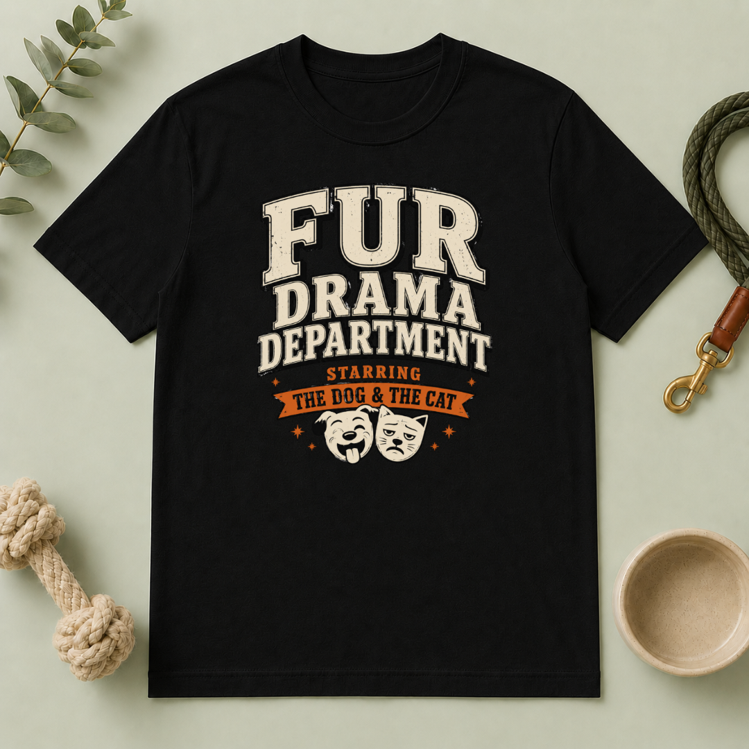 Fur Drama Department T-Shirt