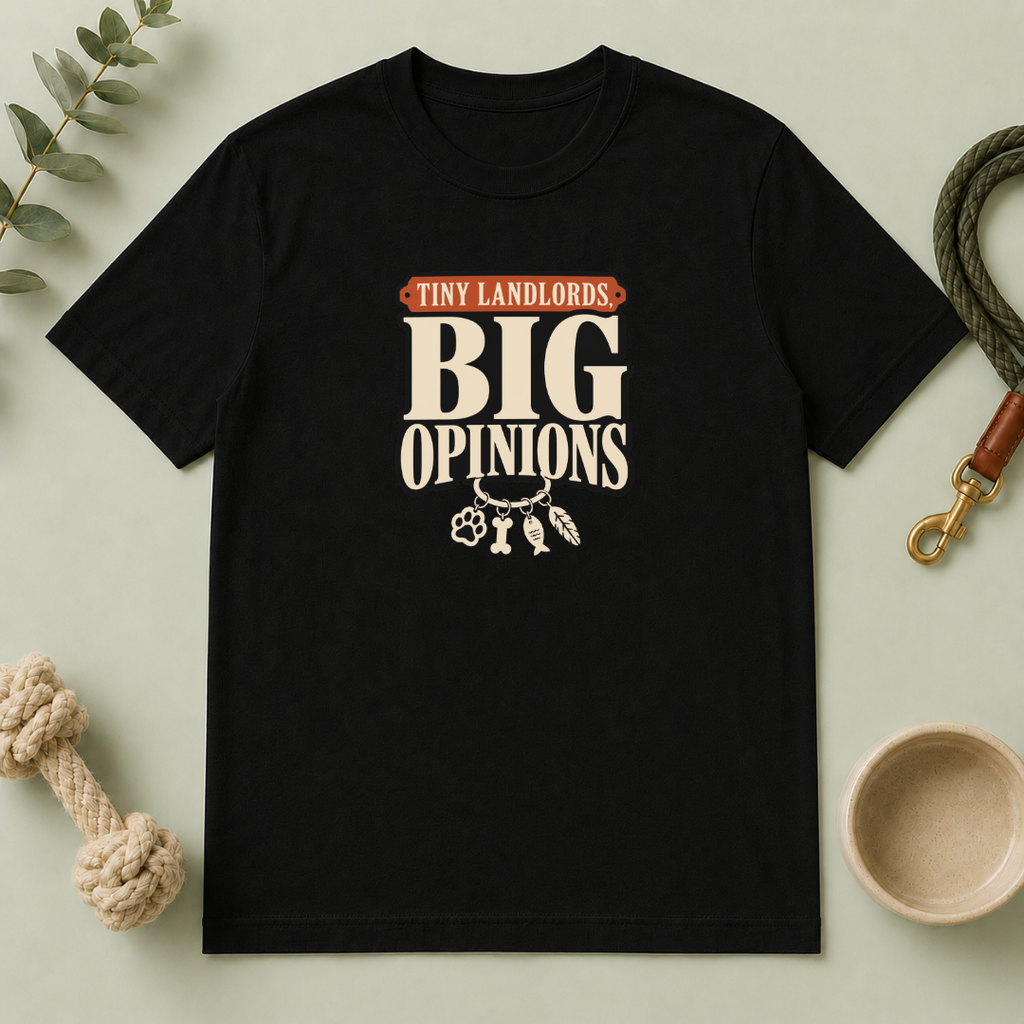 "Tiny Landlords, Big Opinions" Vintage Graphic Tee