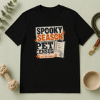 Spooky Season Pet Census Halloween T-Shirt