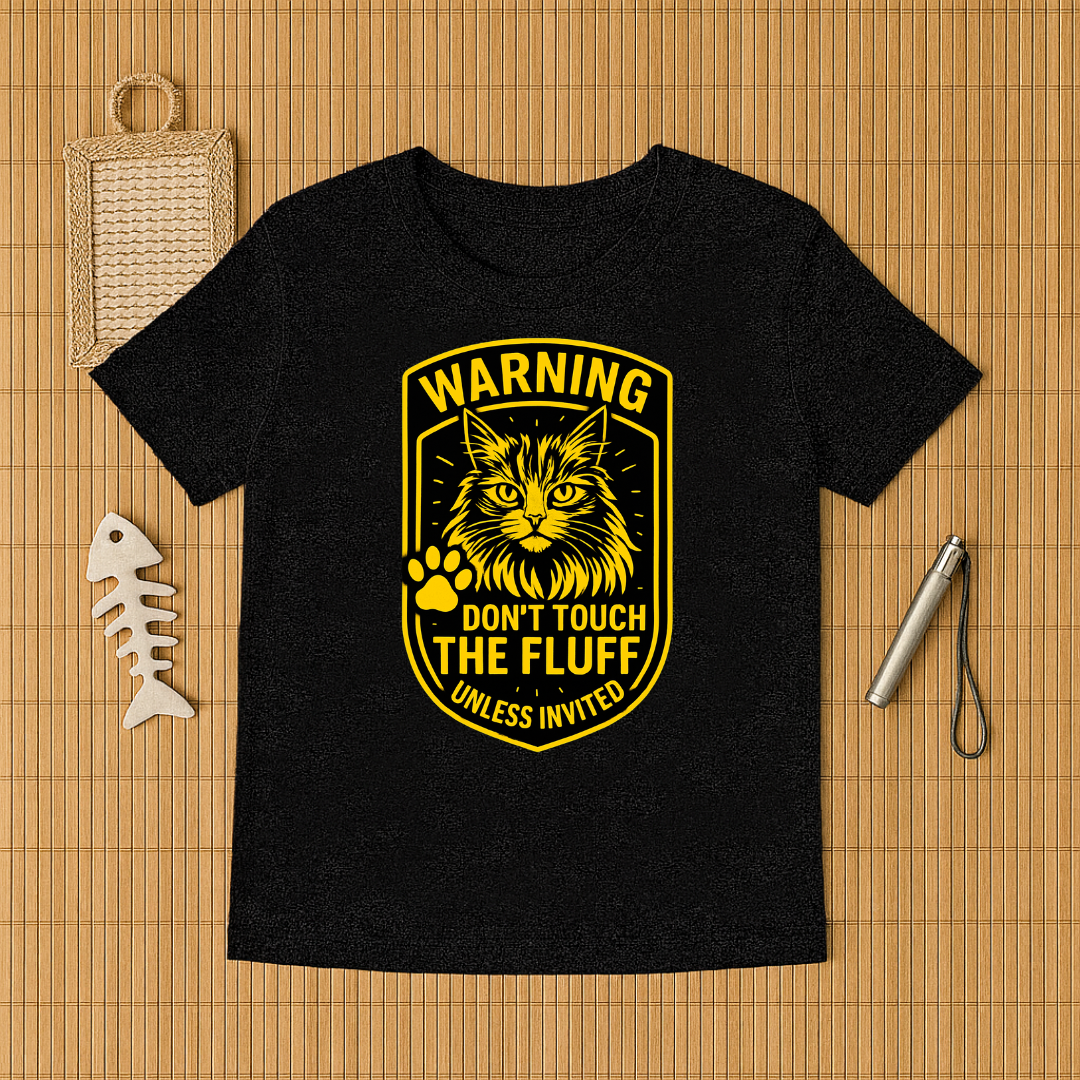 Warning Don't Touch The Fluff