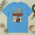 I Came, I Saw, I Bought More Treats Multi-Pet Lifestyle T-Shirt