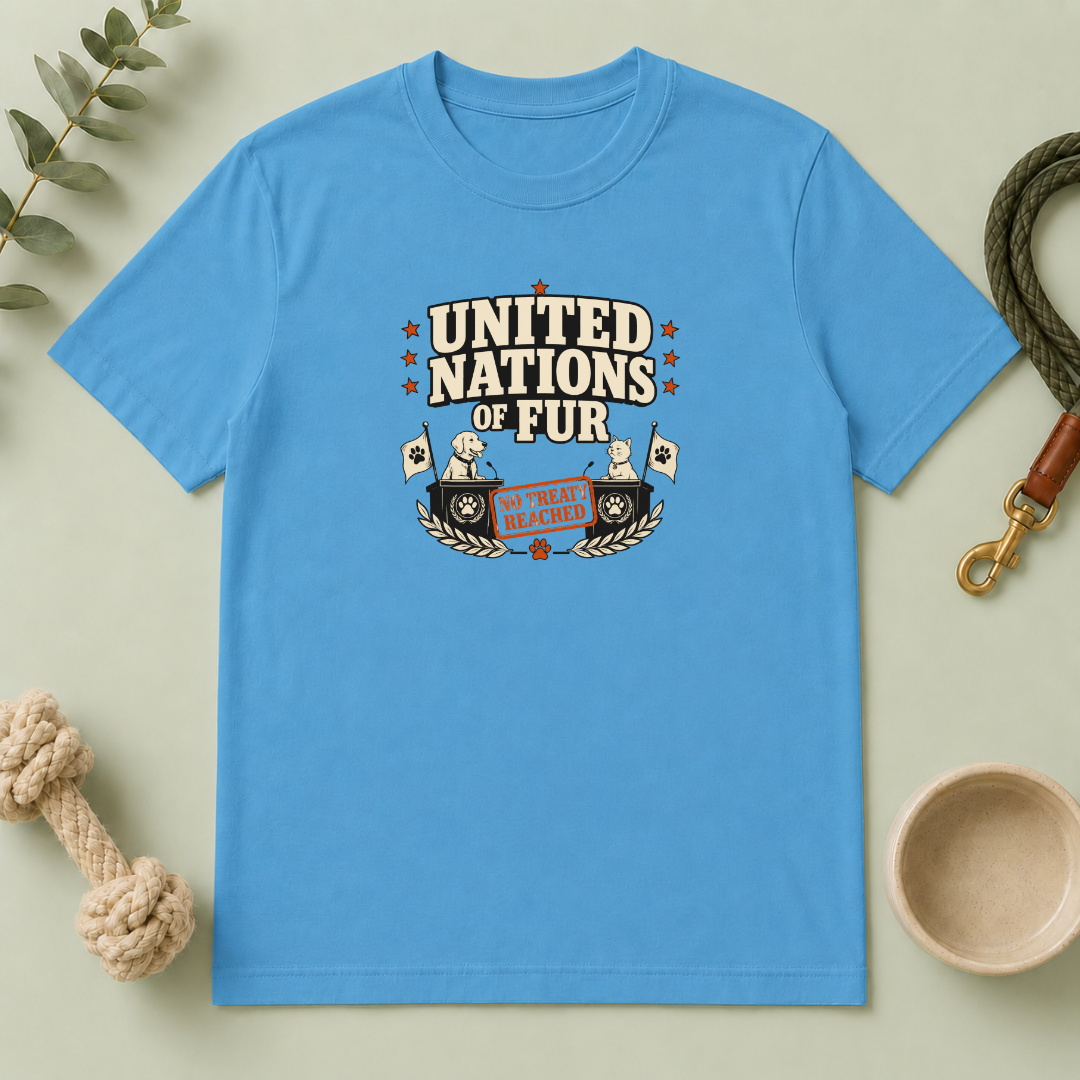 United Nations of Fur — Funny Pet Lover Graphic Tee