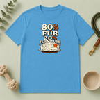 80% Fur 20% Furniture Cat & Dog Lover Graphic Tee