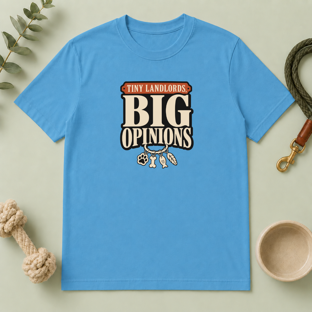 "Tiny Landlords, Big Opinions" Vintage Graphic Tee