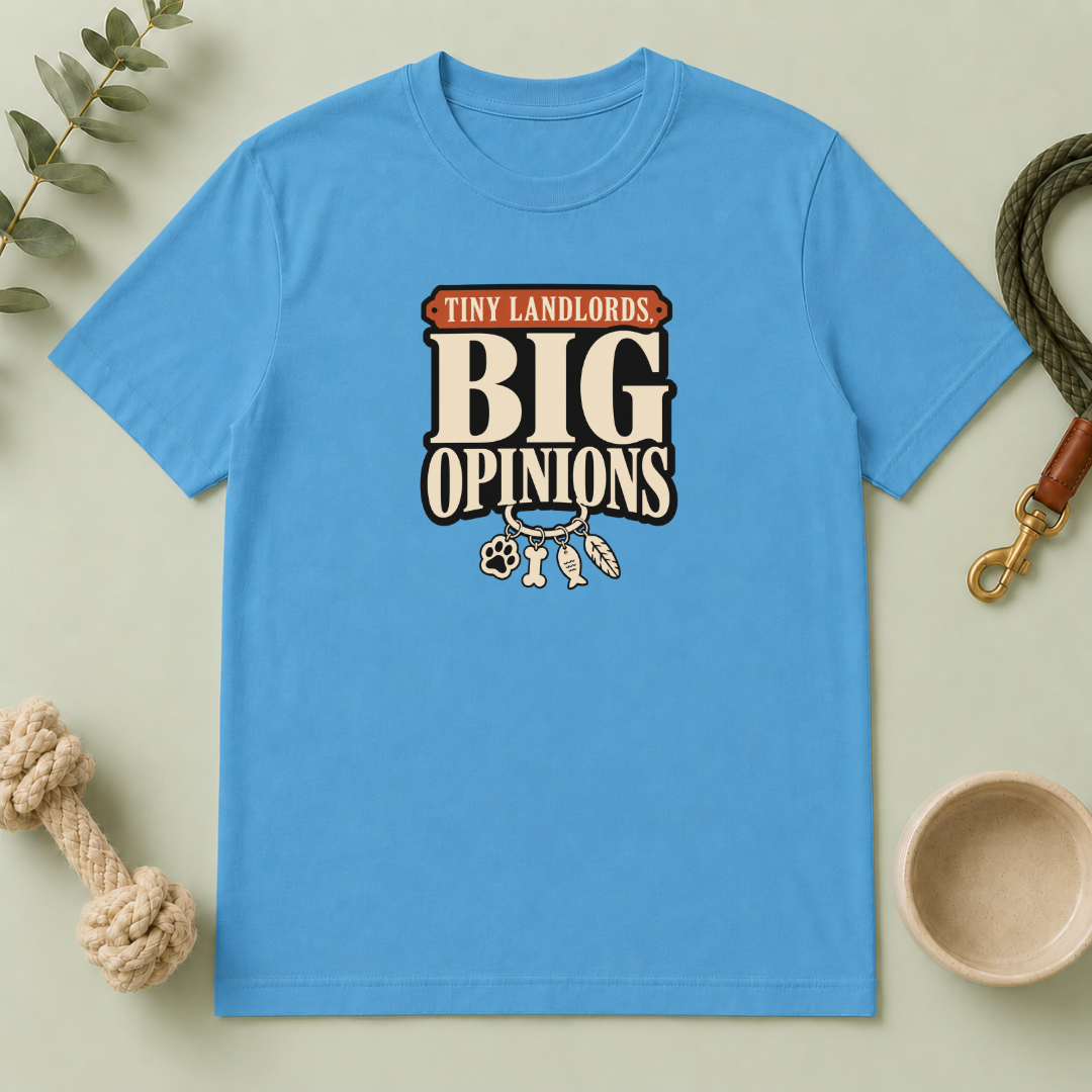 "Tiny Landlords, Big Opinions" Vintage Graphic Tee
