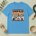 Unpaid Haunted House Staff Halloween Pet T-Shirt