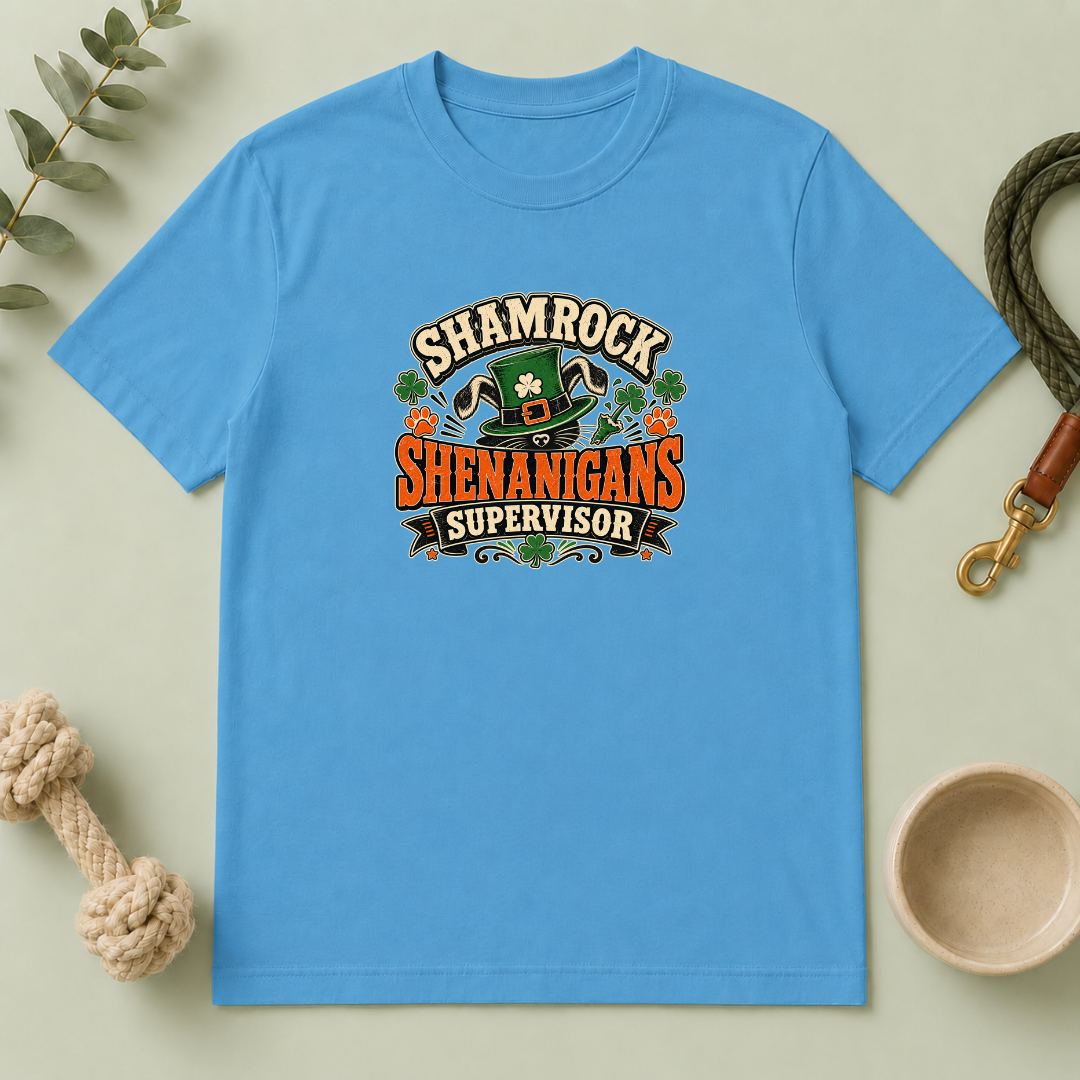 Shamrock Shenanigans Supervisor St. Patrick’s Day T-Shirt