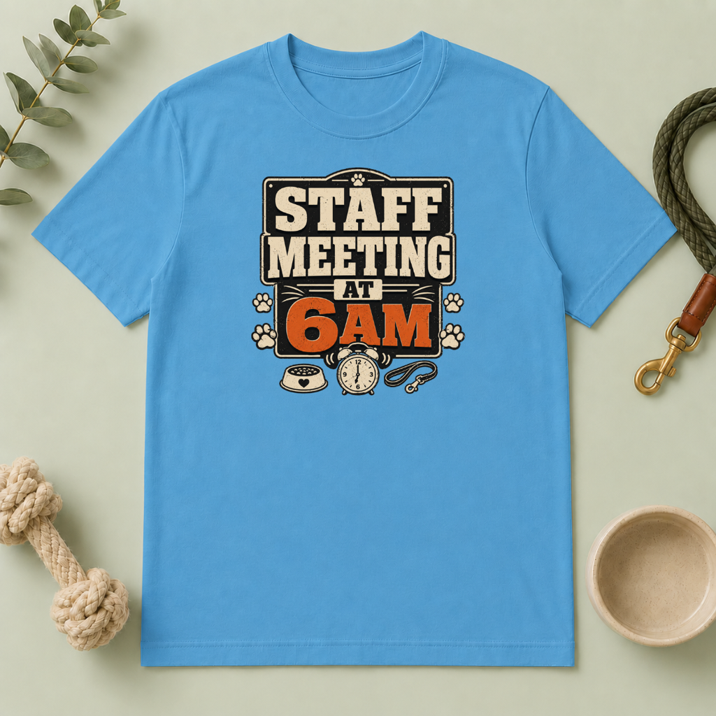 Staff Meeting at 6AM T-Shirt