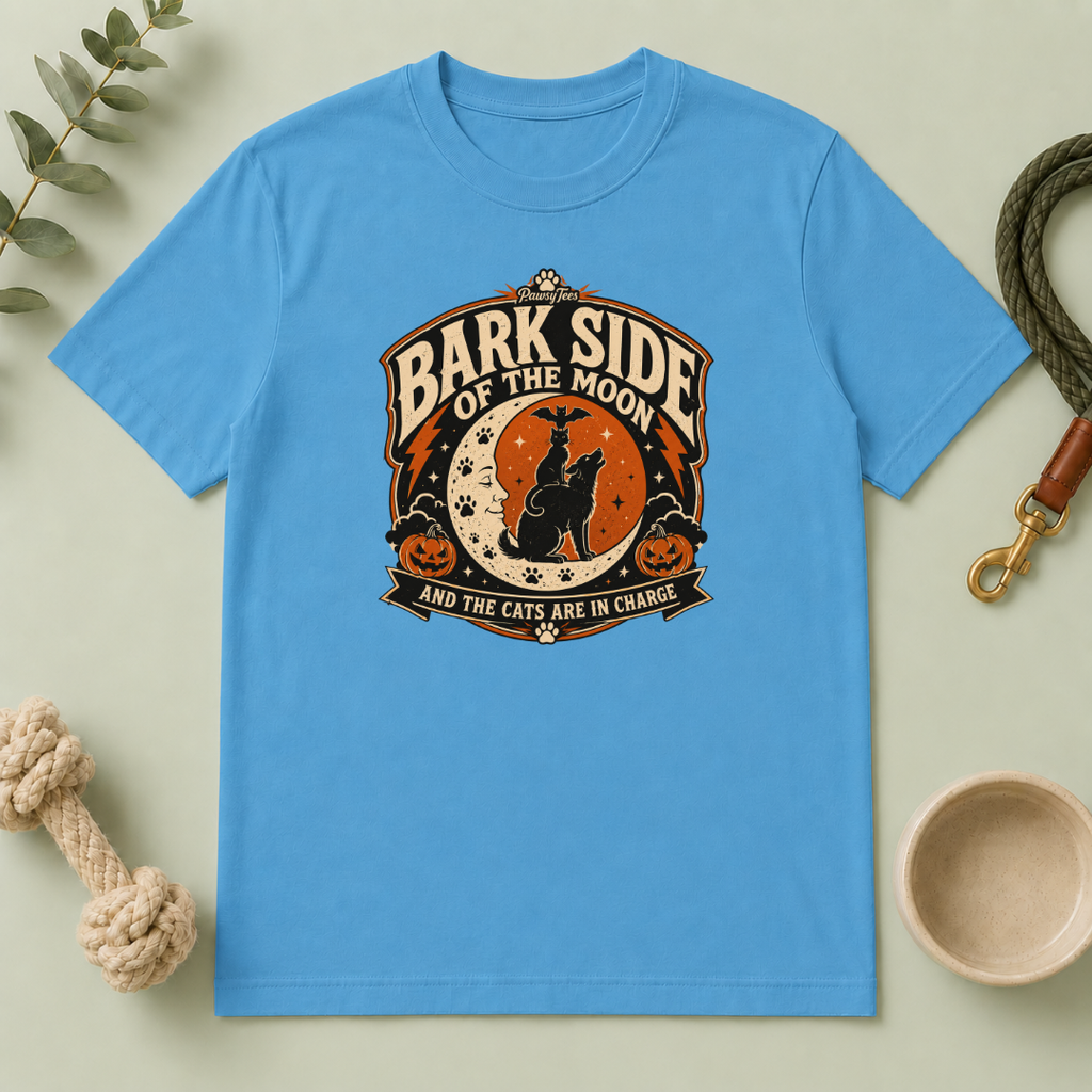 Bark Side of the Moon Halloween Pet T-Shirt