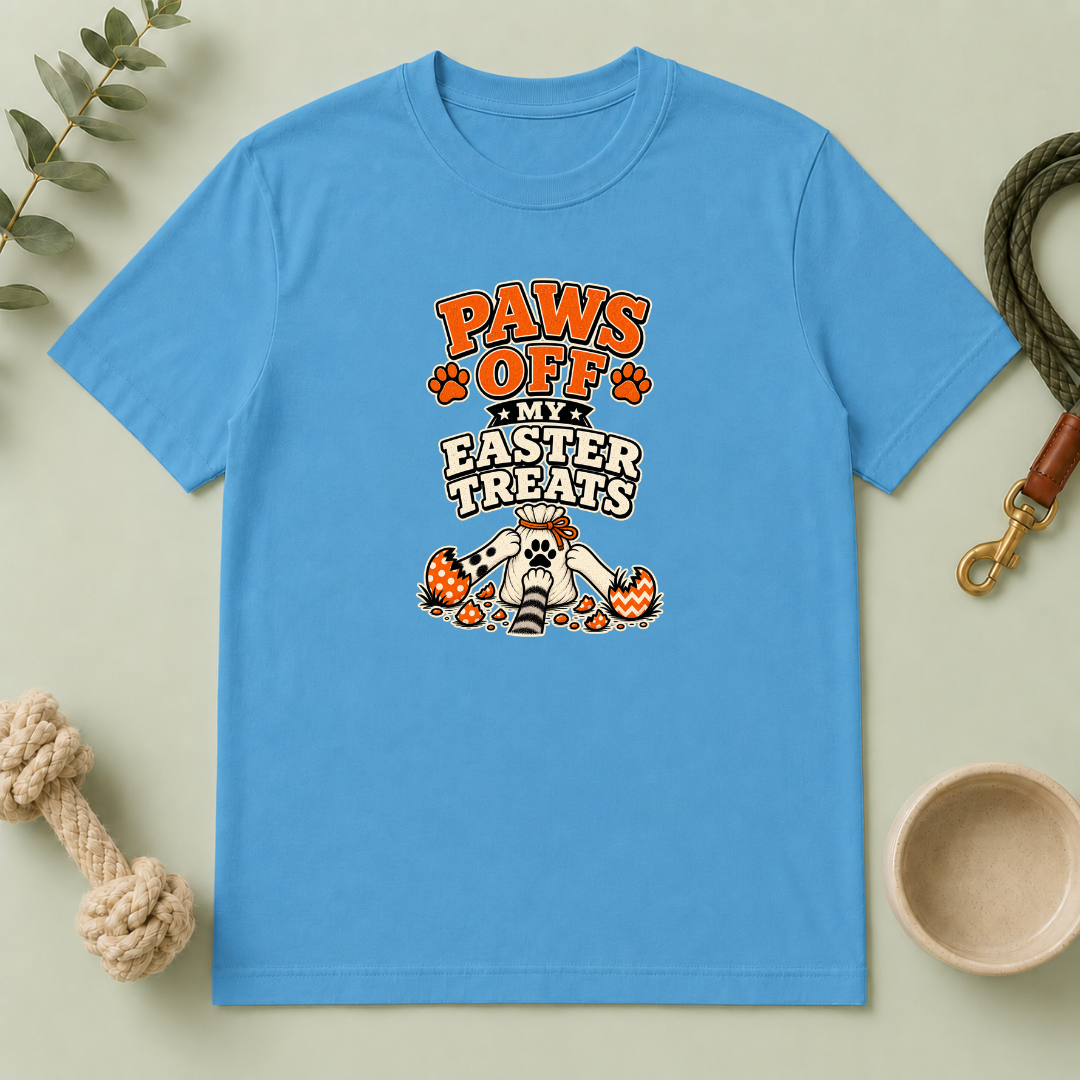 Paws Off My Easter Treats Tee