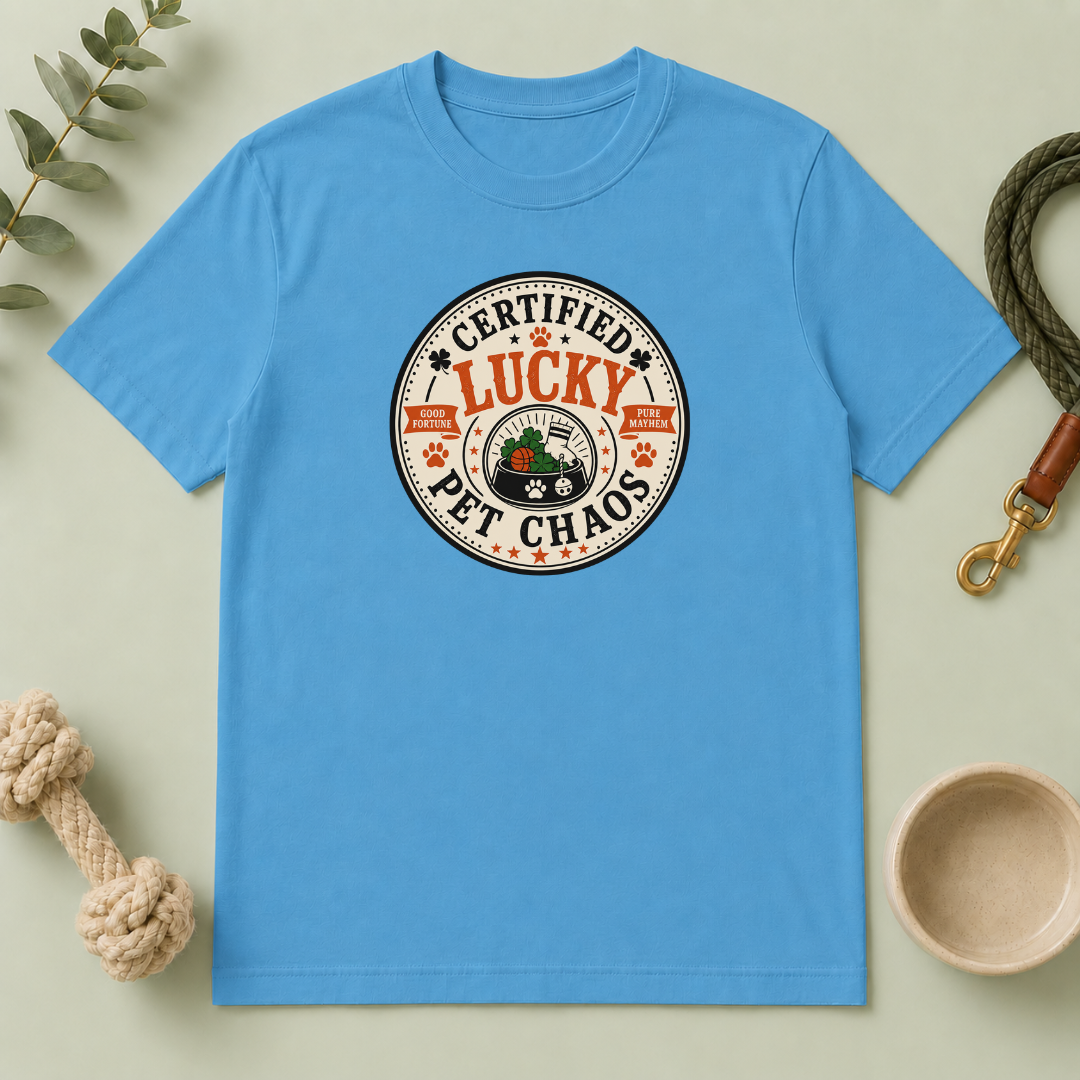 Certified Lucky Pet Chaos St. Patrick’s Day T-Shirt
