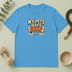 "My Pets Have Beef" Funny Pet Lovers Graphic Tee