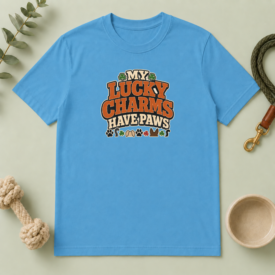 My Lucky Charms Have Paws St. Patrick’s Day T-Shirt