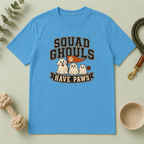 Squad Ghouls Have Paws Halloween Pet T-Shirt