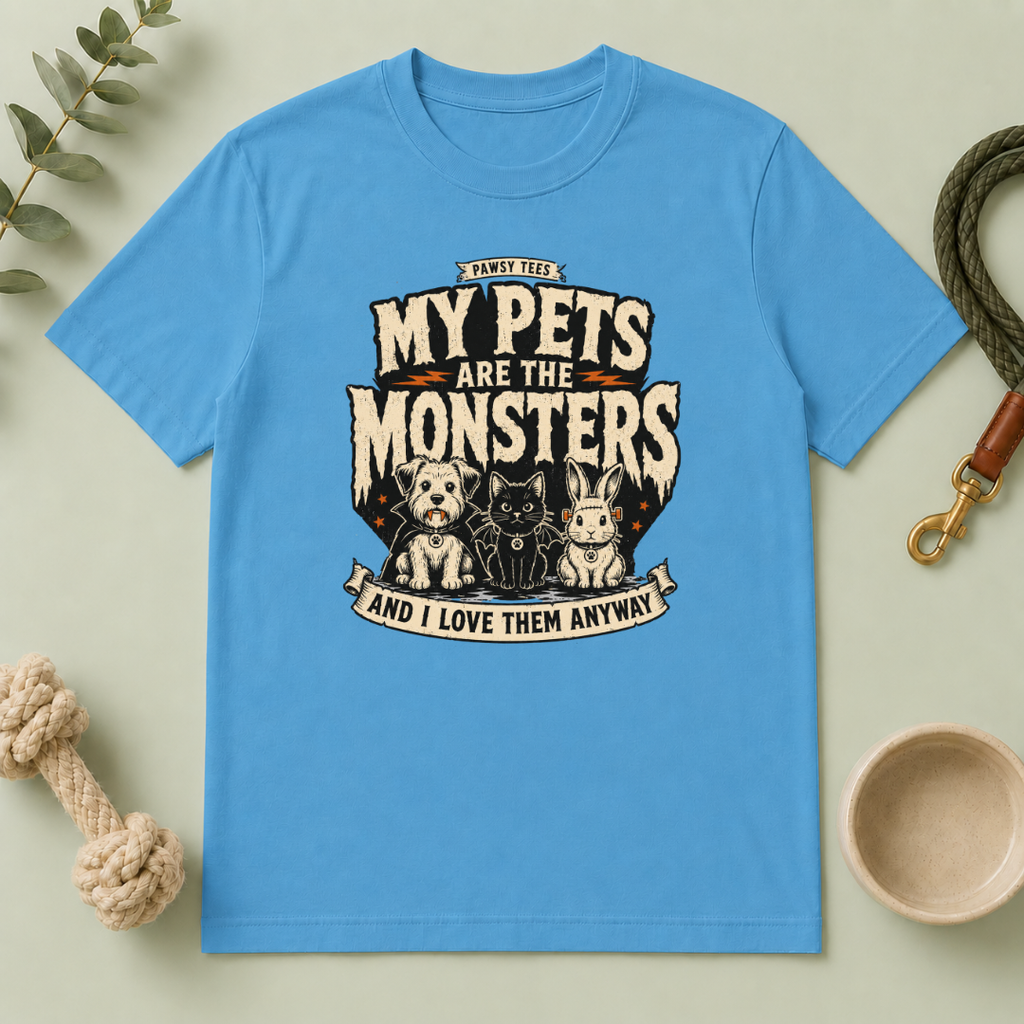 My Pets Are the Monsters ƒ?? Halloween T-Shirt