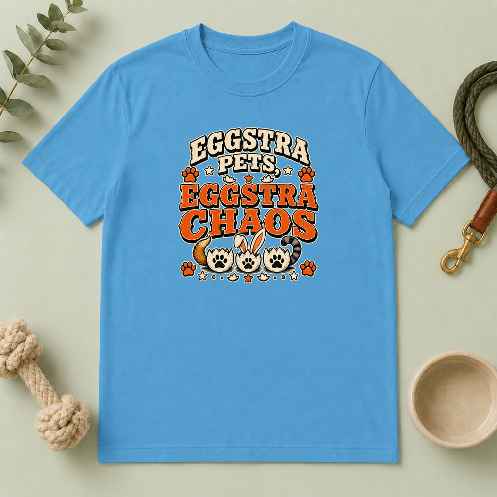 Eggstra Pets, Eggstra Chaos Easter Tee
