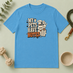 "My Pets Have Notes" Cute Vintage Pet Lover Graphic Tee
