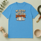 “My Outfit Has a Pet Hair Filter” Funny Pet Lover Tee