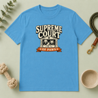 Supreme Court of Paws T-Shirt — Retro Dog & Cat Justice Tee