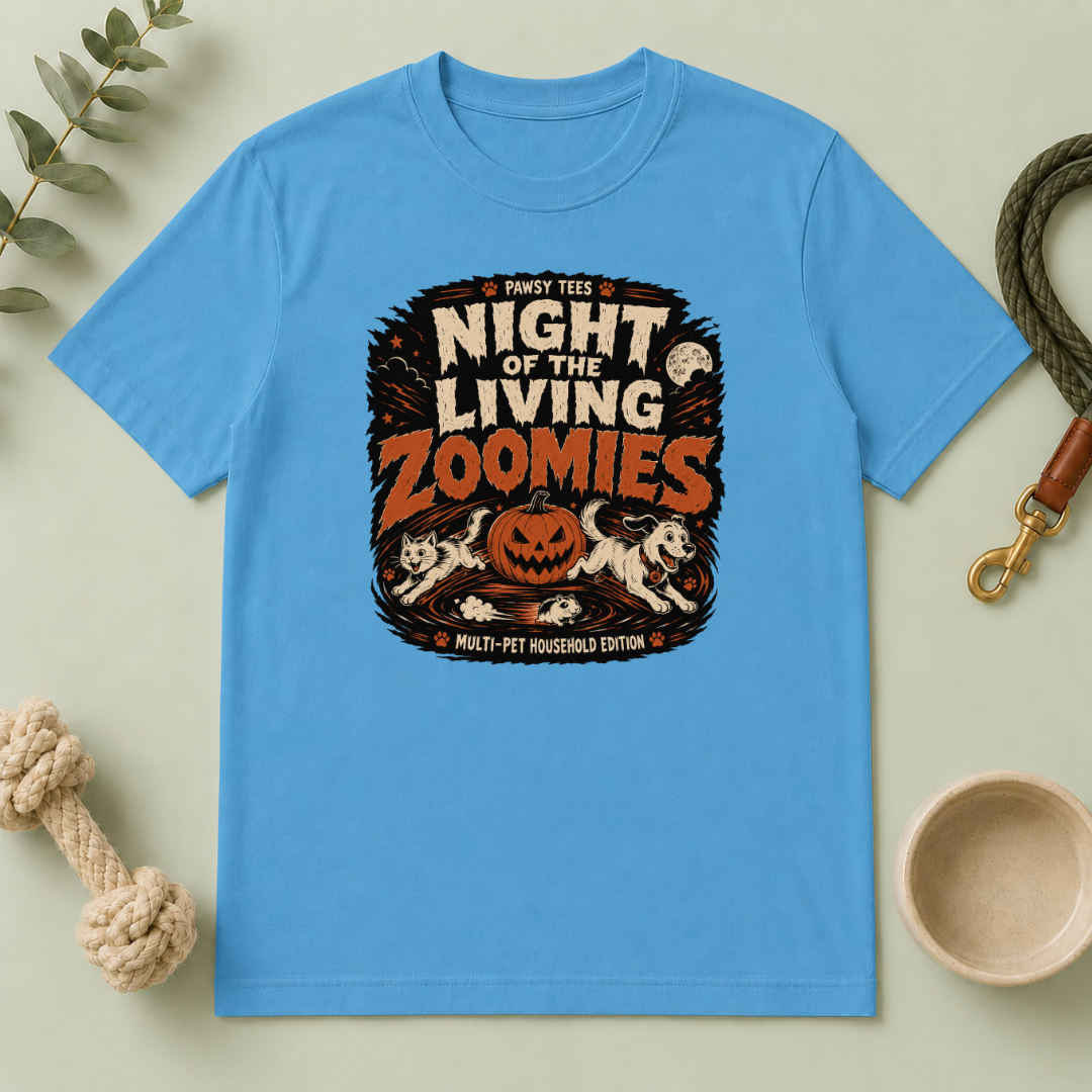 Night of the Living Zoomies ƒ?? Halloween Pet T-Shirt