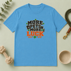More Pets More Luck St. Patrick’s Day T-Shirt
