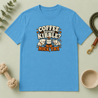 Coffee Before Kibble? Cute Pet Mom Graphic Tee