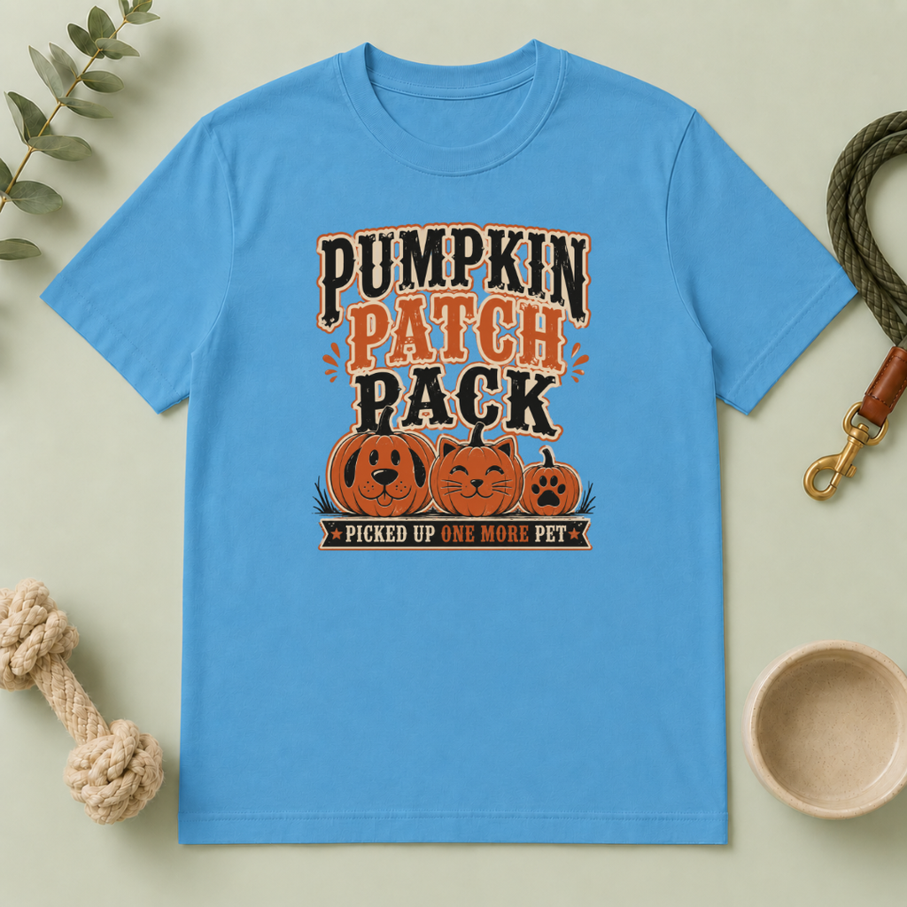 Pumpkin Patch Pack Halloween Pet T-Shirt