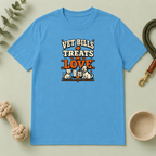 Vet Bills + Treats = Love — Funny Dog & Cat Pet Owner Tee