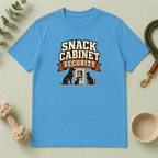 T-Shirt — “Snack Cabinet Security” Funny Pet Lover Tee