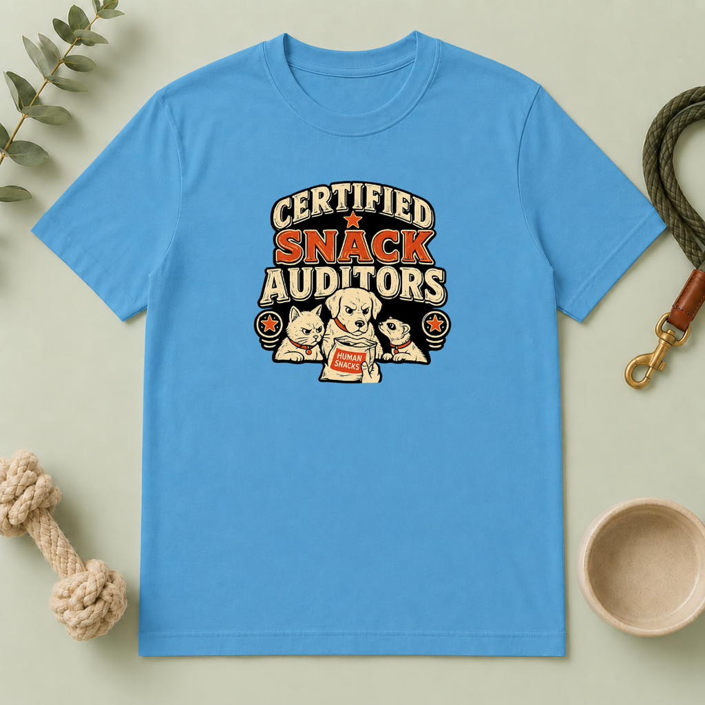 Certified Snack Auditors — Funny Certified Snack Inspectors Tee