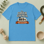 'The Couch Council Has Decided' Funny Pet Lounge Tee
