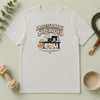 Professionally Supervised — Funny Dog & Cat Home Office Tee