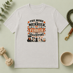 The More the Merrier the Furrier Valentine Pet T-Shirt