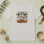 Coffee Before Kibble? Cute Pet Mom Graphic Tee