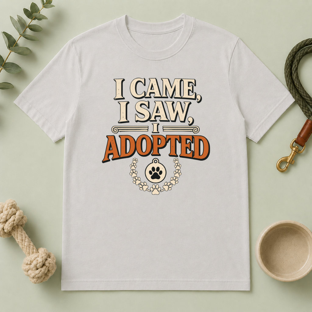 I Came, I Saw, I Adopted Tee