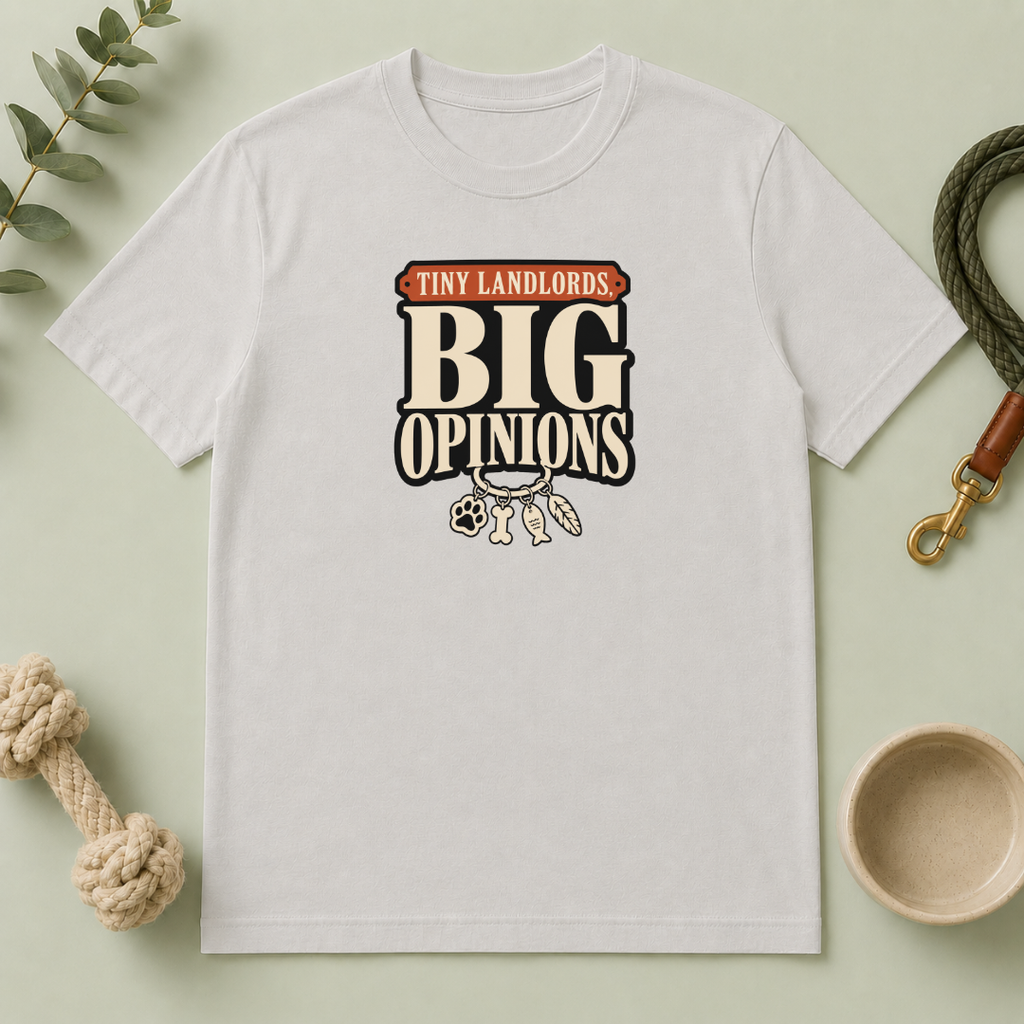 "Tiny Landlords, Big Opinions" Vintage Graphic Tee