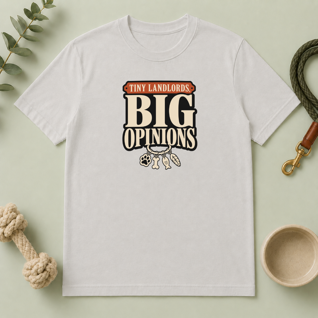 "Tiny Landlords, Big Opinions" Vintage Graphic Tee