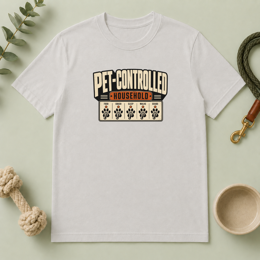 Pet-Controlled Household T-Shirt