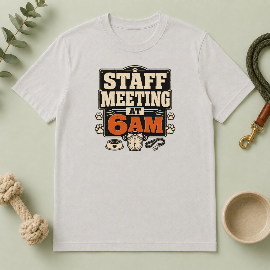 Staff Meeting at 6AM T-Shirt