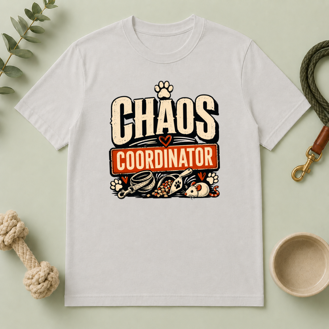 Chaos Coordinator Pet Parent Tee