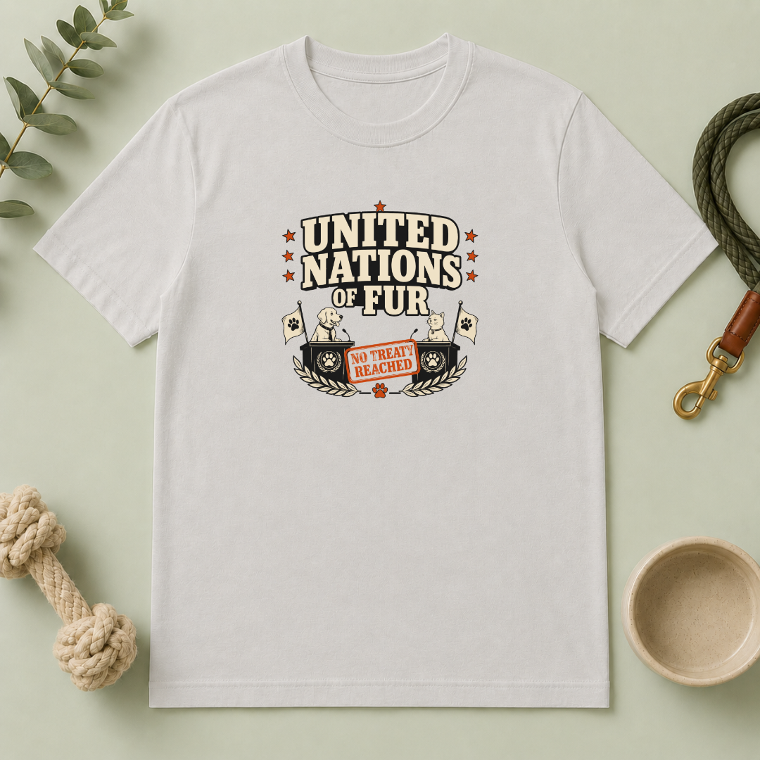 United Nations of Fur — Funny Pet Lover Graphic Tee