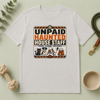 Unpaid Haunted House Staff Halloween Pet T-Shirt